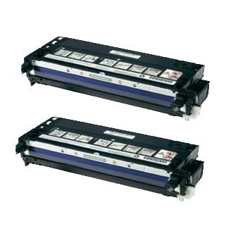 Dell 593-10170 Toner Cartridge Black Replacement (3110CN / 3115CN) - 2 pack