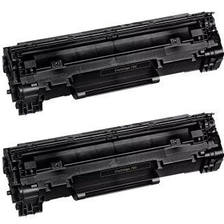 Compatible Canon 725 (3484B002AA) Laser Toner - Twin Pack
