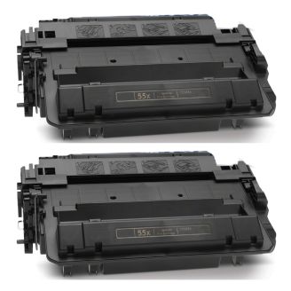 HP CE255 Toner Cartridge Replacement (55X) - 2 Pack