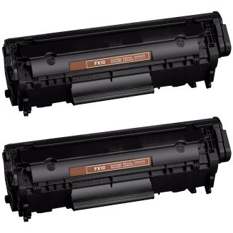 Compatible Canon FX10 Toner (Canon 0263B002AA) 2 Pack