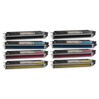 HP 126A Toner Multipack Replacement (CE310/1/2/3A) - 8 Pack