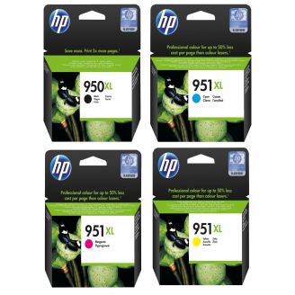 Original High Capacity HP 950XL / 951XL Multipack Ink Cartridges