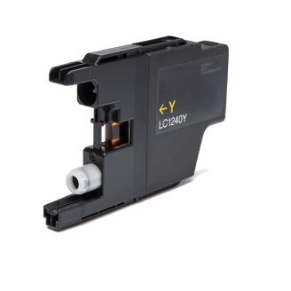 Compatible Brother LC1240 Yellow Ink Cartridge