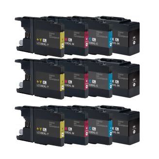 Compatible Multipack Brother LC1280XL Ink Cartridges - 12 pack