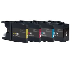 Compatible Multipack Brother LC1280XL Ink Cartridges - 4 pack