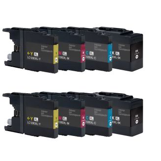 Compatible Multipack Brother LC1280XL Ink Cartridges - 8 pack