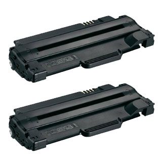 Compatible Dell 7H53W (593-10961) Black Toner - 2 Pack  