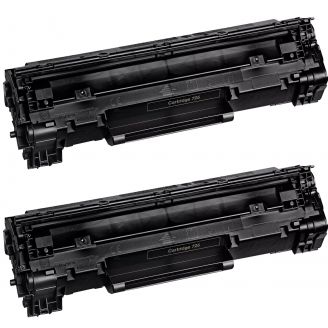 Compatible Canon 725 (3484B002AA) Laser Toner - Twin Pack  