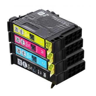 Epson 604xl Ink Cartridges Replacement - 4 Pack (C13T10H64010 Pineapple)