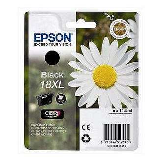 Original Epson 18XL Black Ink Cartridge Original