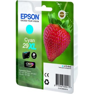 Original Epson 29xl Cyan Ink Cartridge (T2992 Strawberry)