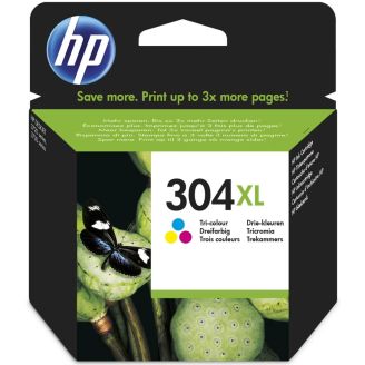Original High Capacity HP 304XL Colour Ink Cartridge