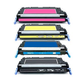 Compatible Multipack HP 501A and HP 502A Toner Cartridges (Q6470/1/2/3A)