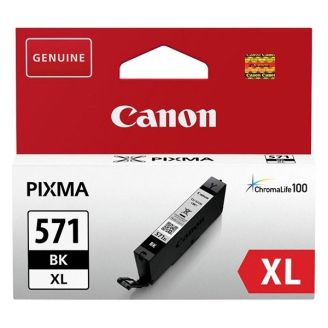 Original Pixma Canon 571 Black Ink Cartridge (CLI 571XL)