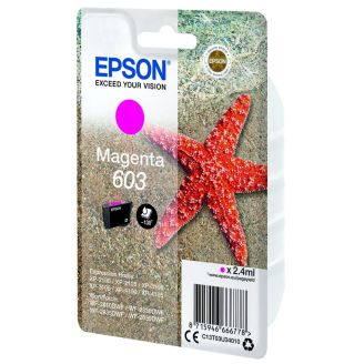 Original Epson 603 Magenta Ink Cartridge - (C13T03U34010)