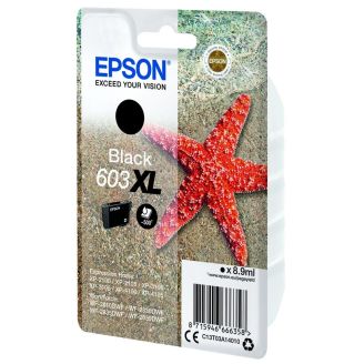 Original Epson 603XL Black Ink Cartridge (Starfish)