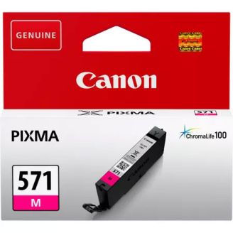 Original Pixma Canon 571 Magenta Ink Cartridge (CLI 571)