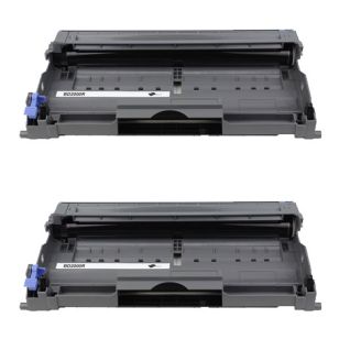 Compatible Brother 2 Pack - DR2000 Drum Unit X 2