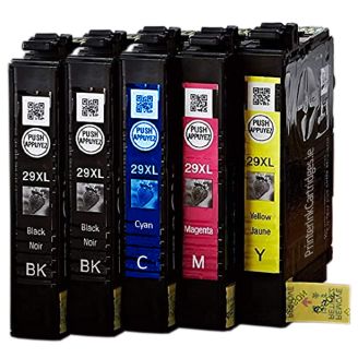 Epson 29xl Ink Cartridges Replacement (Strawberry) - 5 Pack