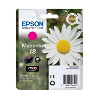 Original Epson 18 Magenta Ink Cartridge