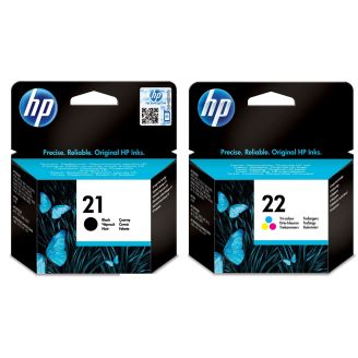 Original HP 21 / HP 22 Multipack Ink Cartridges