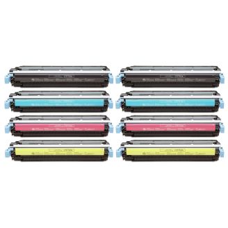 Compatible HP 645A Toner - 8 Pack (C9730A / C9731A / C9732A / C9733A)