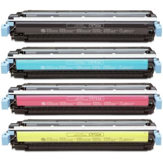 Compatible HP 645A Toner - 4 Pack (C9730A / C9731A / C9732A / C9733A)