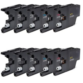 Compatible Multipack Brother LC1240 Ink Cartridges - 10 pack