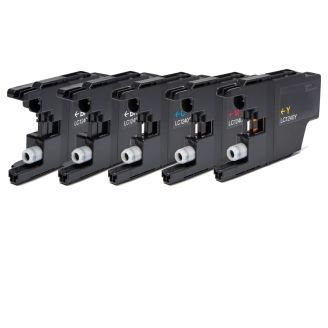 Compatible Multipack Brother LC1240 Ink Cartridges - 5 pack