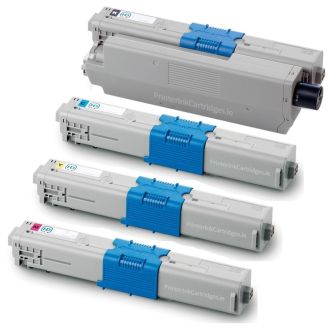 Compatible OKI 44973509 / 44973510 / 44973511 / 44973512 - 4 Pack
