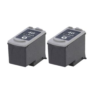 Canon Ink 40 Cartridges Replacement Refills (PG 40XL) - 2 Pack
