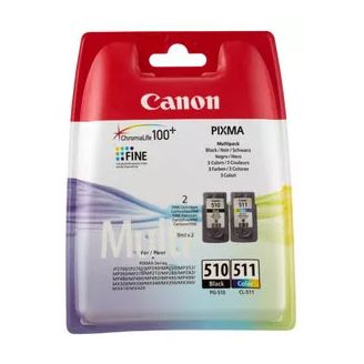 Original Canon PG-510 / CL-511 Multipack Ink Cartridges