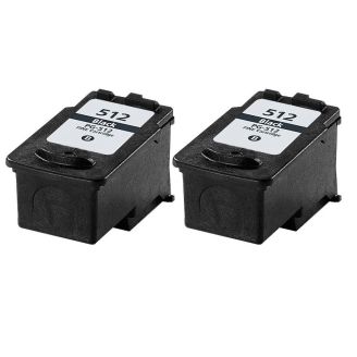 Replacement Pixma Canon Ink 512 Cartridges - 2 Pack (PG 512XL)