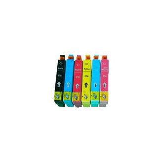 Compatible Epson T0797 Ink - 6 Pack