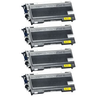 Compatible Brother TN2000 Toner - 4 Pack